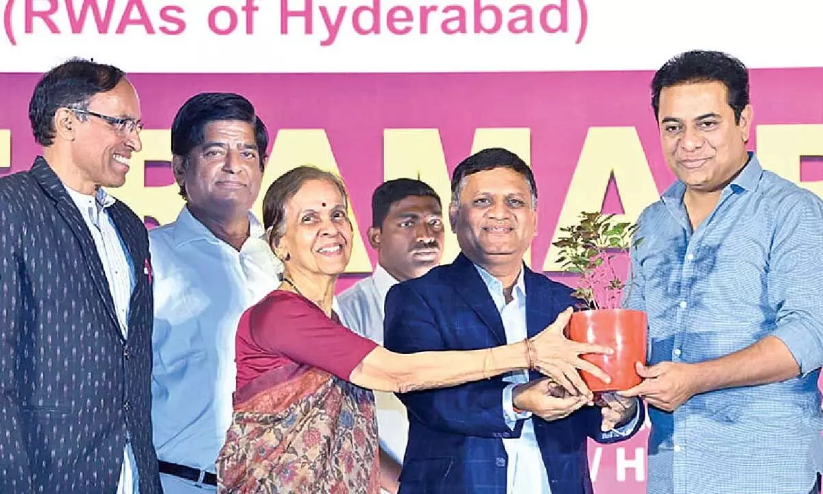 KTR aims to prepare city for 2036 Olympics