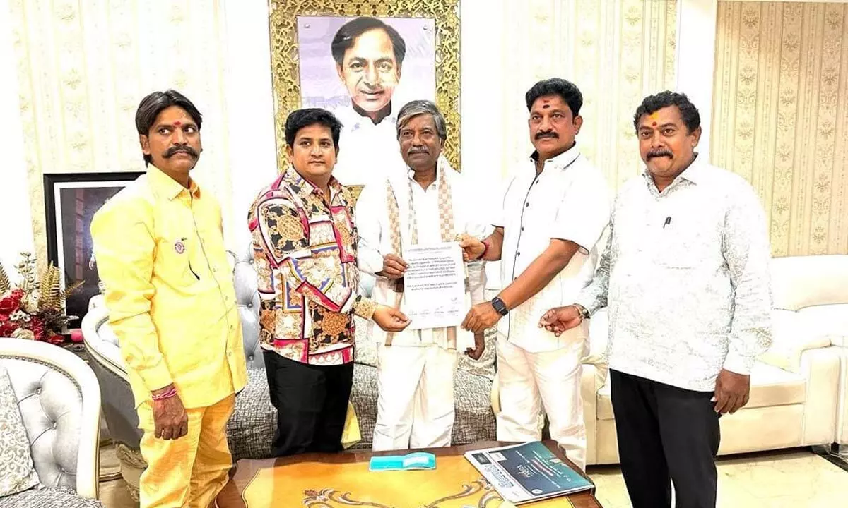 Padmasalis lend their support to Secunderabad BRS candidate