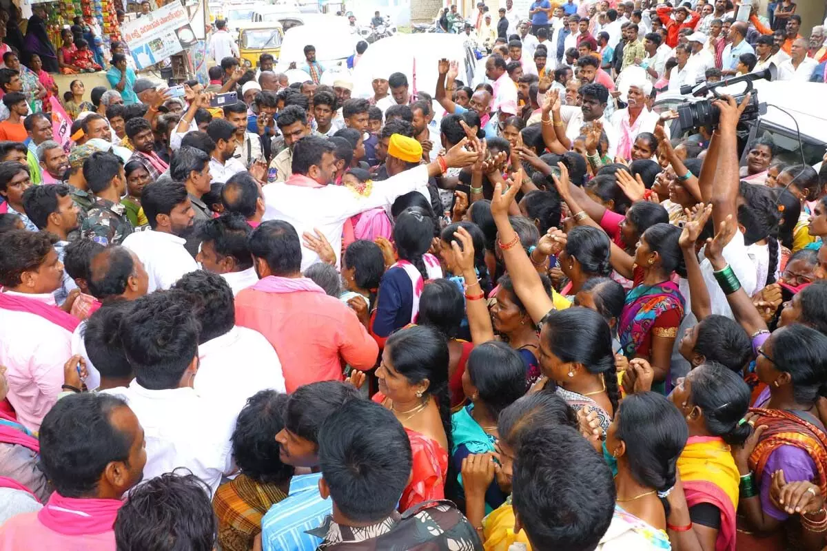 Pilot Reddy, BRS candidate, holds campaign in Tandur municipality