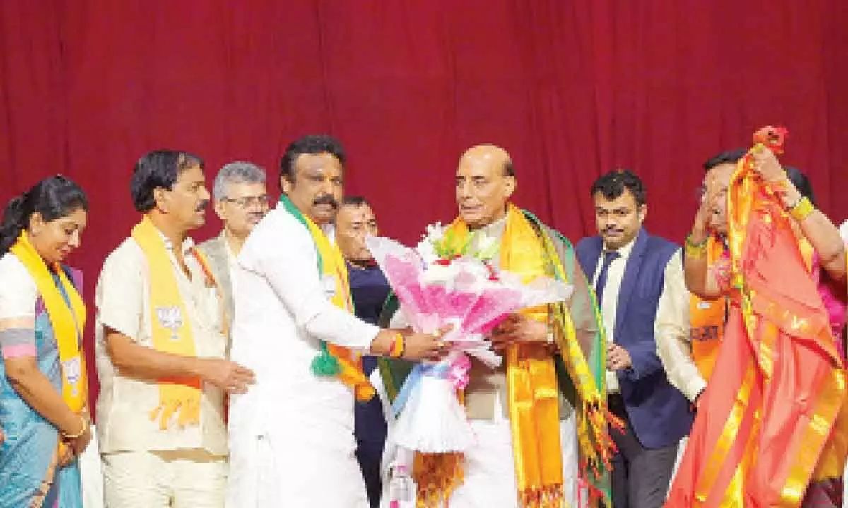 Rajnath assures everyone equal opportunities, urges to see him once