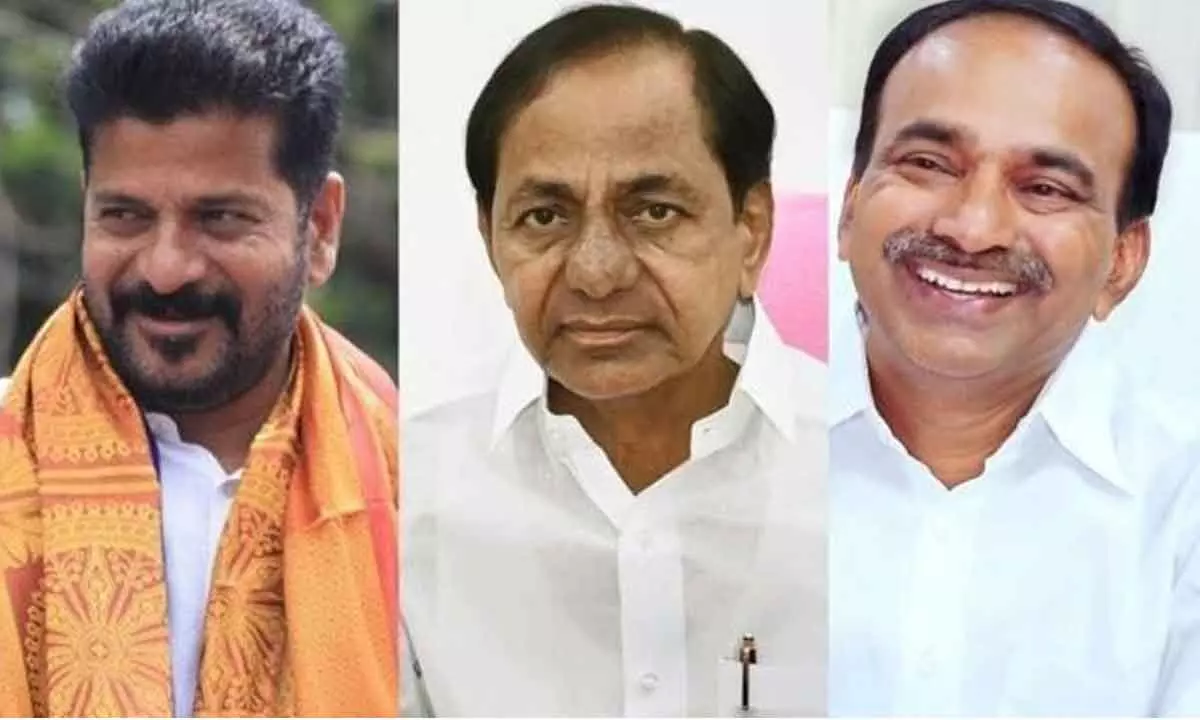 Revanth, Eatala, and KCR: Three Titans Prepare to Clash