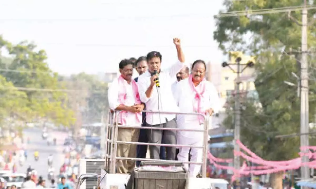 Vote for KCR to ensure the continuation of Rythu Bandhu, urges KTR