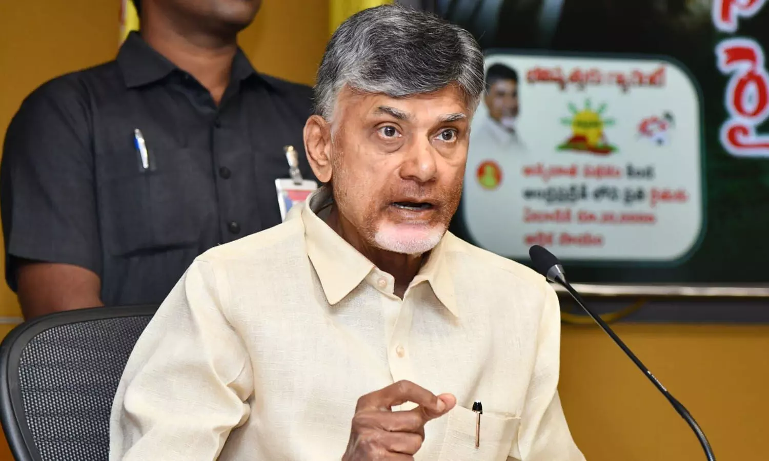 Chandrababu Naidu Urges Modi to Declare Cyclone Michaung a National Disaster and Provide Assistance to Affected Communities