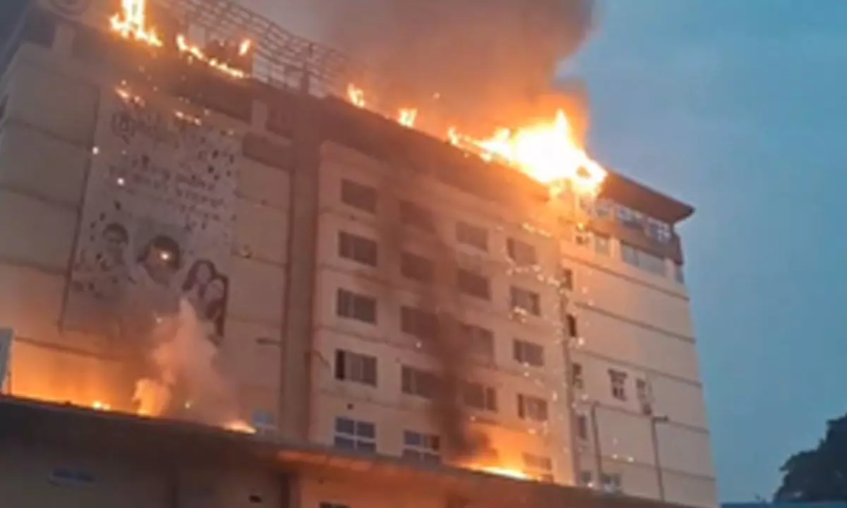 Corporate Hospital in Hyderabad Experiences Fire Mishap