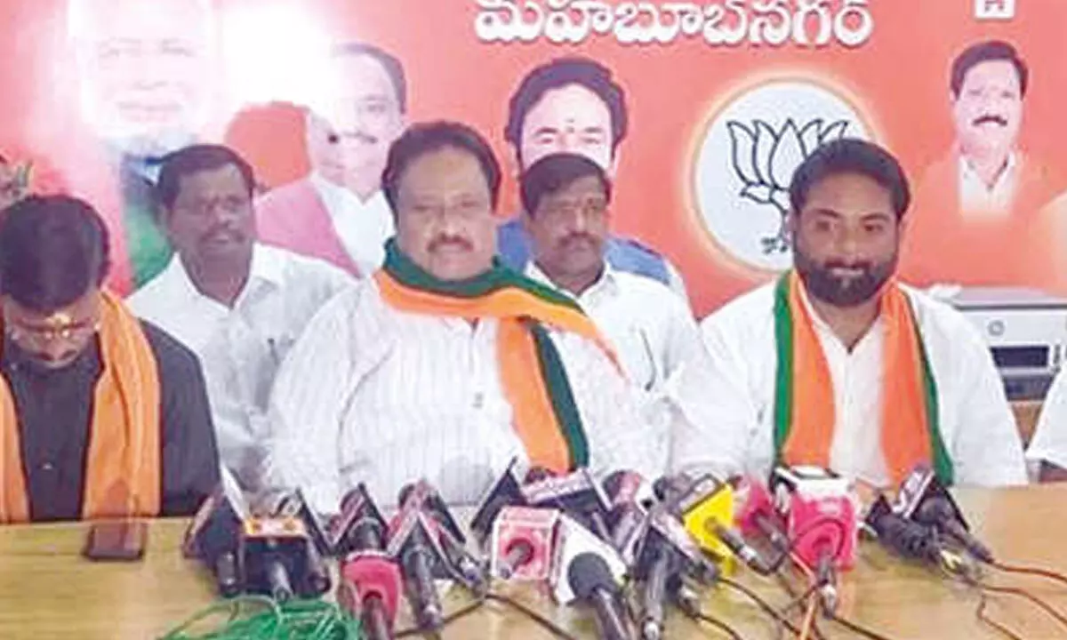 Mithun Reddy pledges to enhance BJP's influence in Mahabubnagar