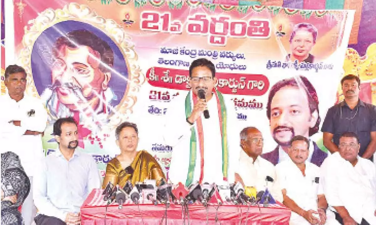 MLA promises to install Mallikarjun statue