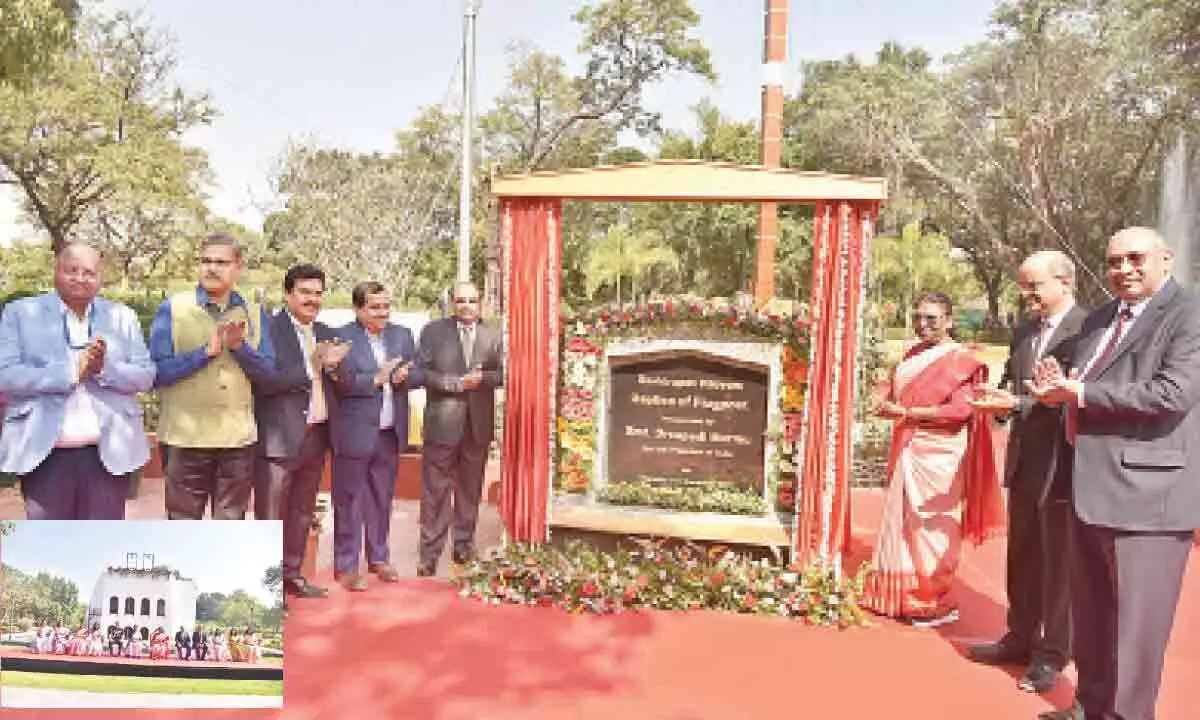 Various tourist attractions inaugurated by President Murmu