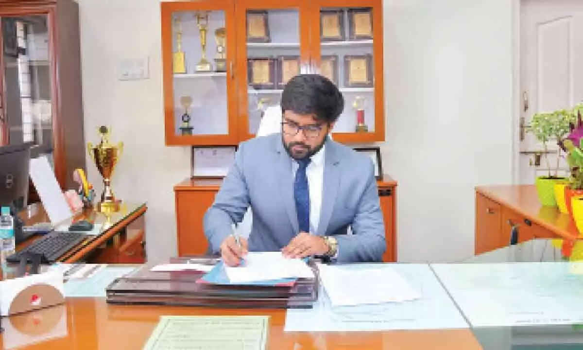 Varun assumes role as C&MD of NPDCL in Warangal