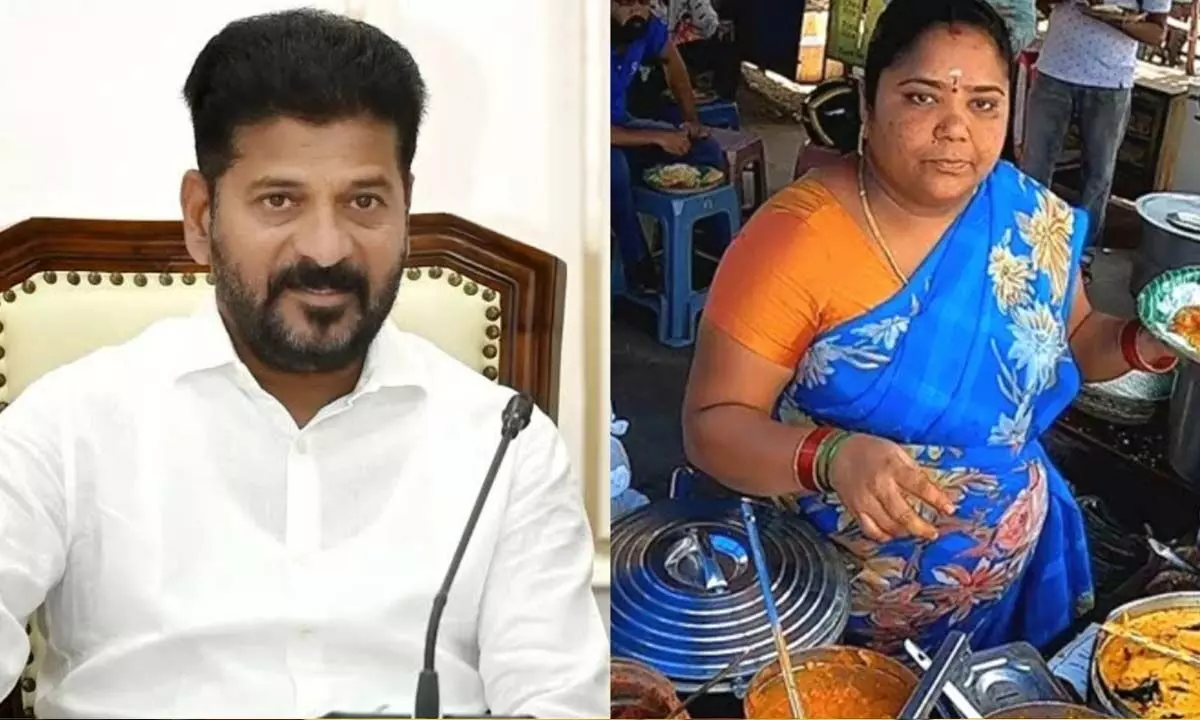 CM Revanth Reddy to pay a visit to Kumari Aunty's food stall in the near future.