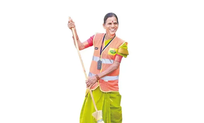GHMC Warrior with Broomstick Earns Spot in Republic Day Parade