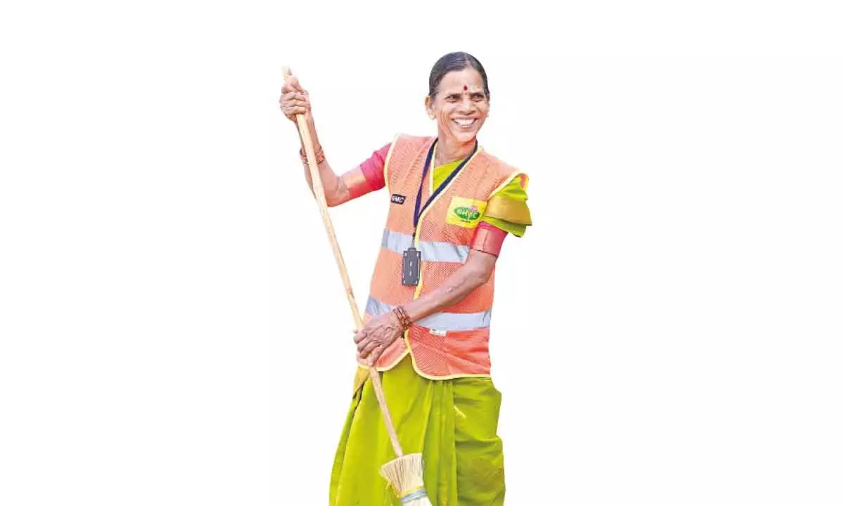 GHMC Warrior with Broomstick Earns Spot in Republic Day Parade