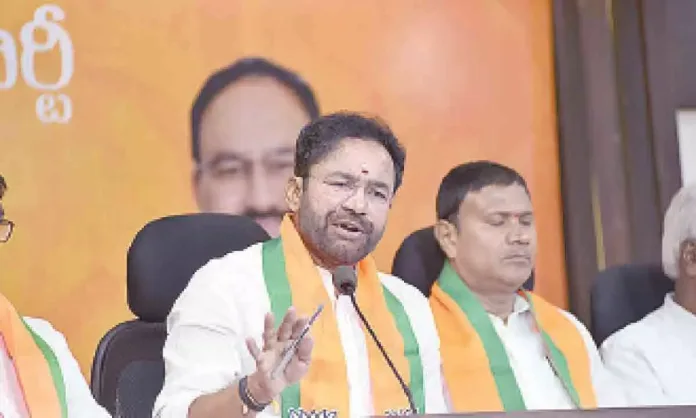 Kishan Reddy explains why the government is seeking new applications for six guarantees in Hyderabad.