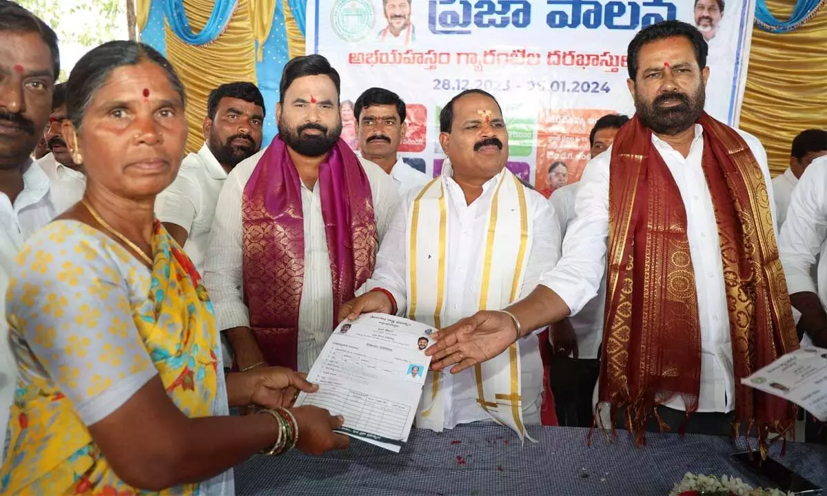 Legislator collaborates with 'Praja Palana' in Kothur Mandal