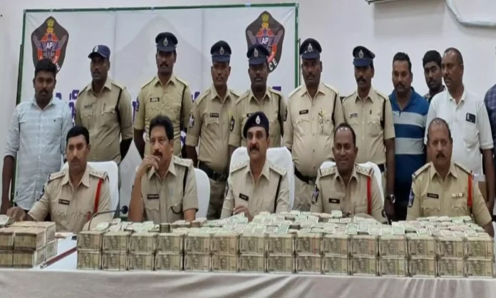 25 arrested as police seize over Rs 16 Crore unaccounted cash in AP Elections