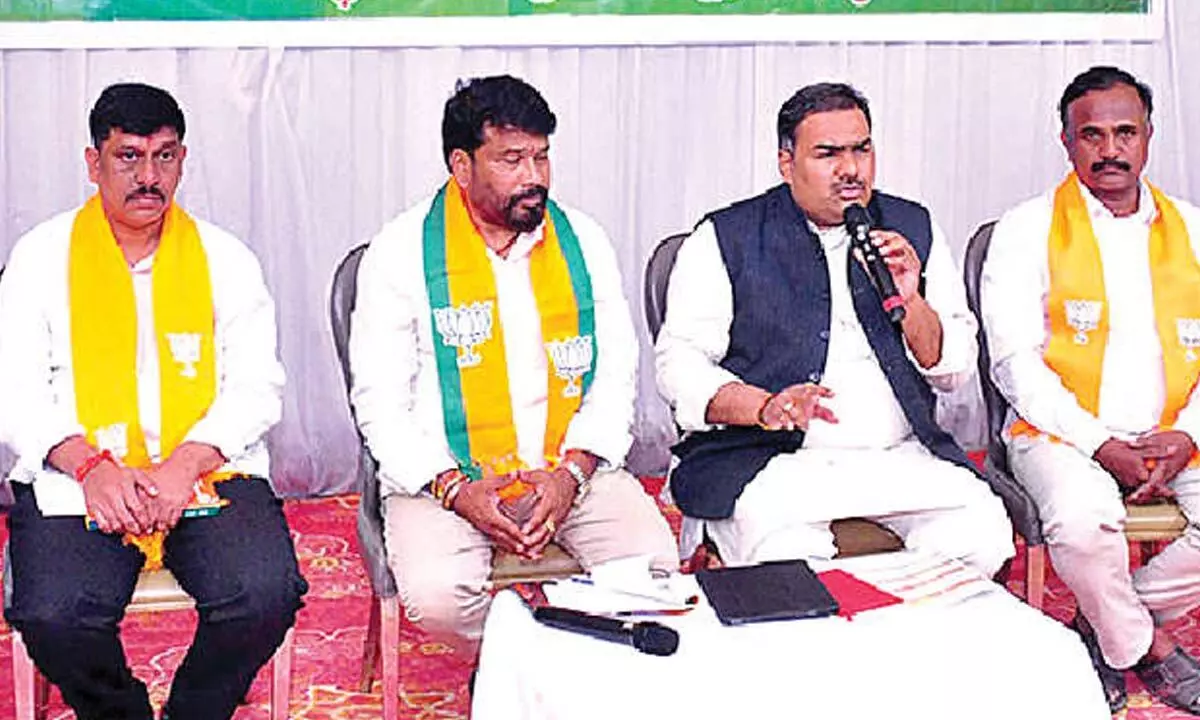 Chandrashekar highlights BJP's efforts towards uplifting the underprivileged