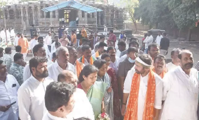 Completion of 1000 Pillars Temple expected by the end of February, announces Kishan Reddy