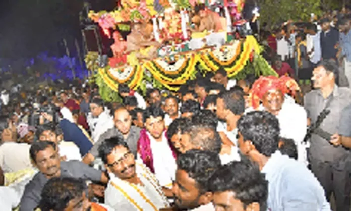 Grand conclusion of Manyam Brahmotsavam in Mahabubnagar