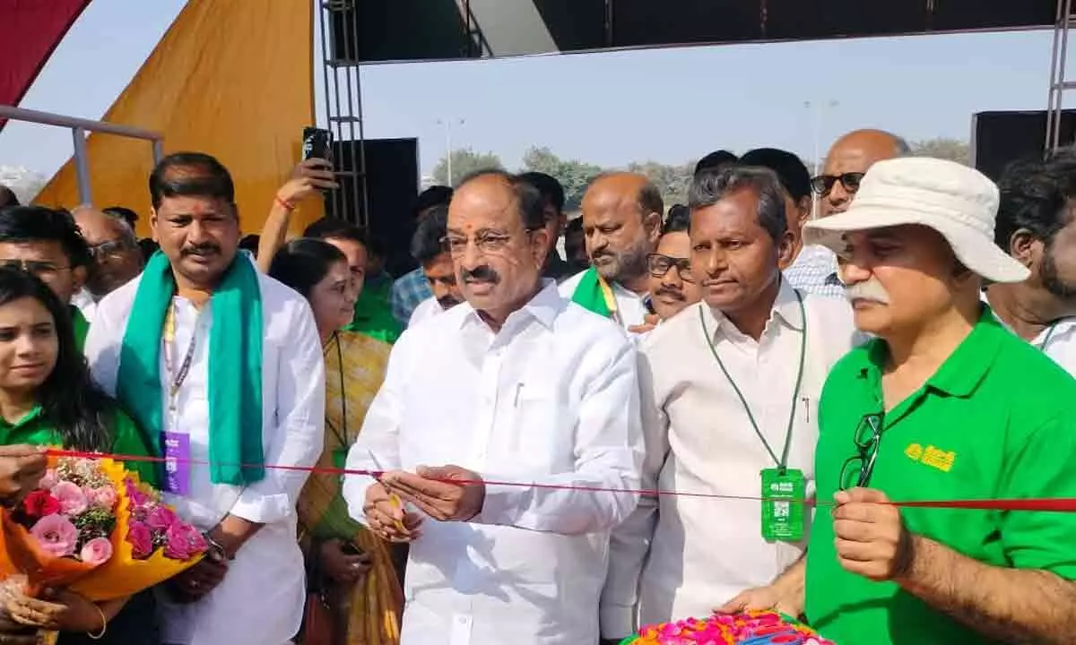 KISAN Agri Show 2024 Inaugurated by Minister Thummala Nageswara Rao