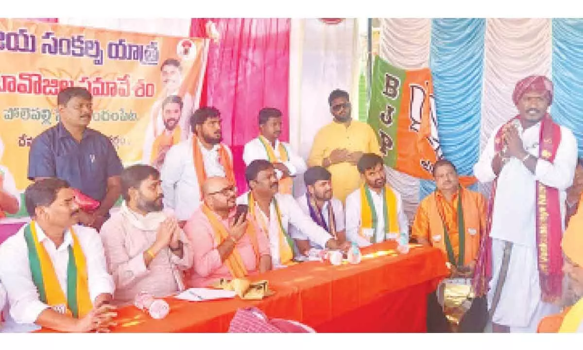 MLA Harish urges support for Modi, rejection of Congress