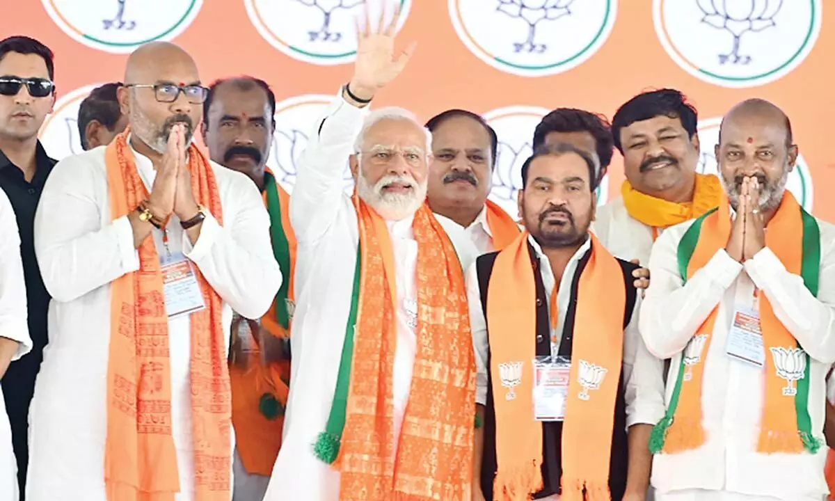 BJP cadres energized by Modi's visit