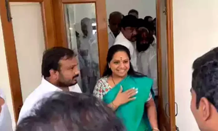 ED conducts search at the home of BRS MLC Kavitha
