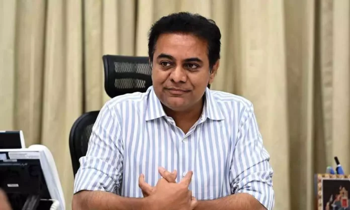 KTR accuses Congress of claiming credit for BRS initiatives