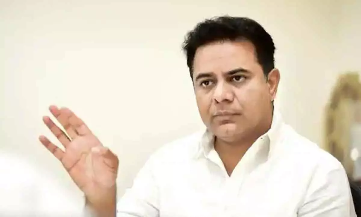 KTR accuses Congress of making 100 errors within days