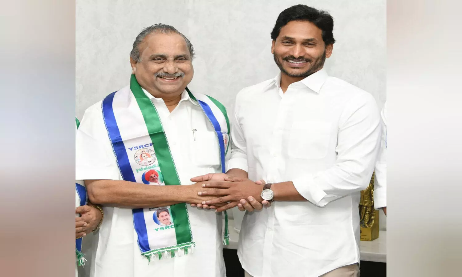 Mudragada Padmanabham Joins YSR Congress Party, Welcomed by YS Jagan