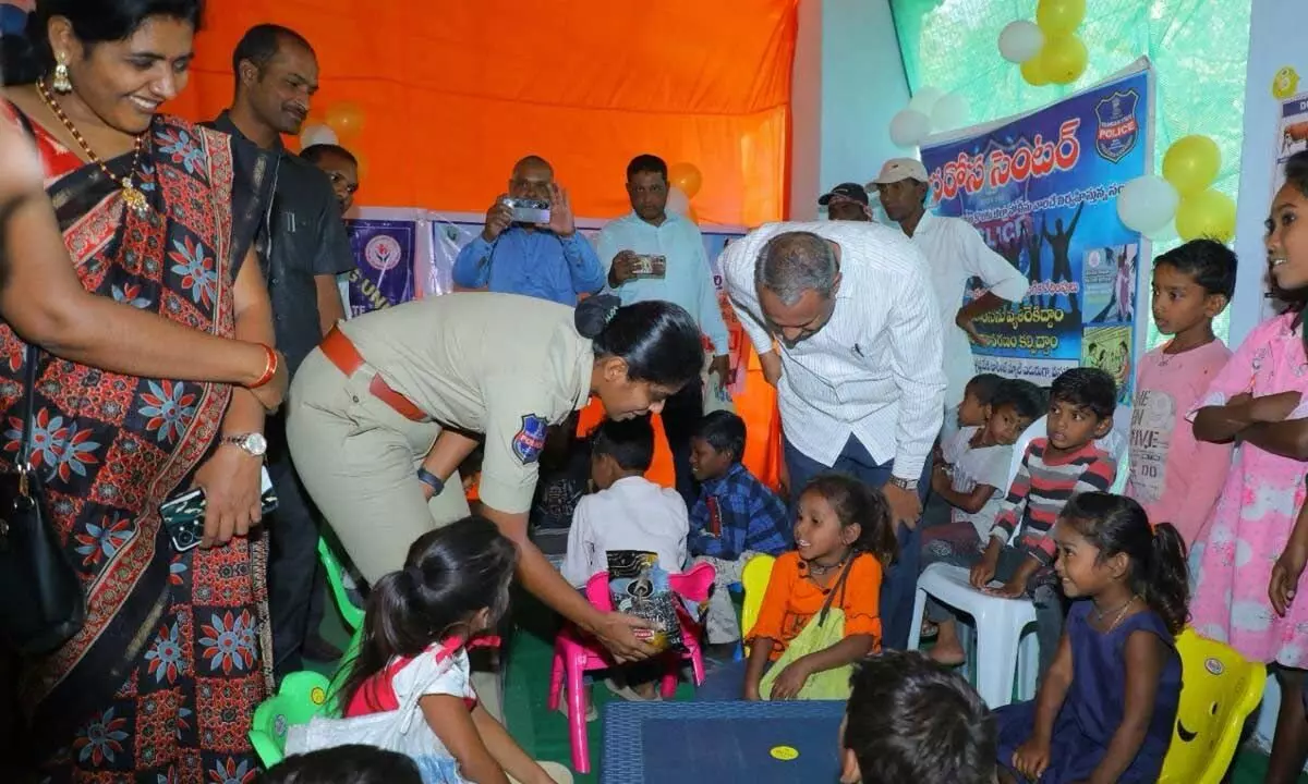 New childcare center opened for bricklaying workers' children