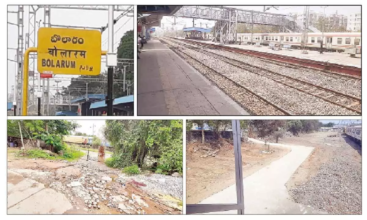 Passengers demand basic facilities at Bolarum railway station intensifies