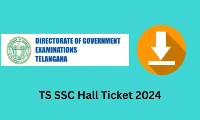 Today Telangana SSC examination Hall Tickets will be released