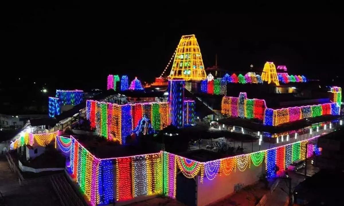 Bhadradri temple bustling with energy