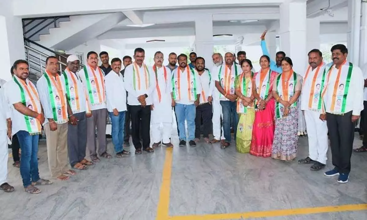 Congress gains 8 BRS councillors in political shift