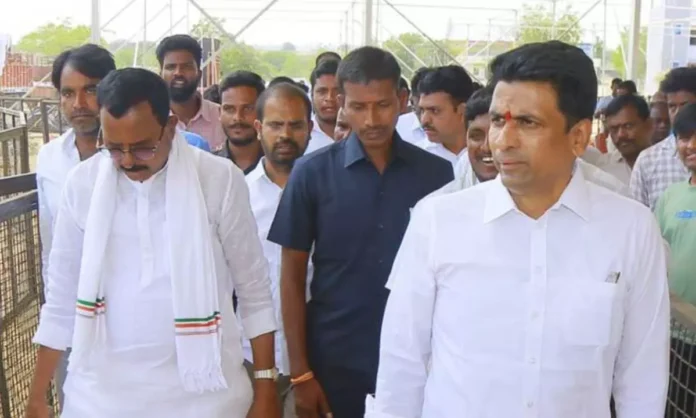 Congress leaders finalize preparations for Chief Minister's public rally