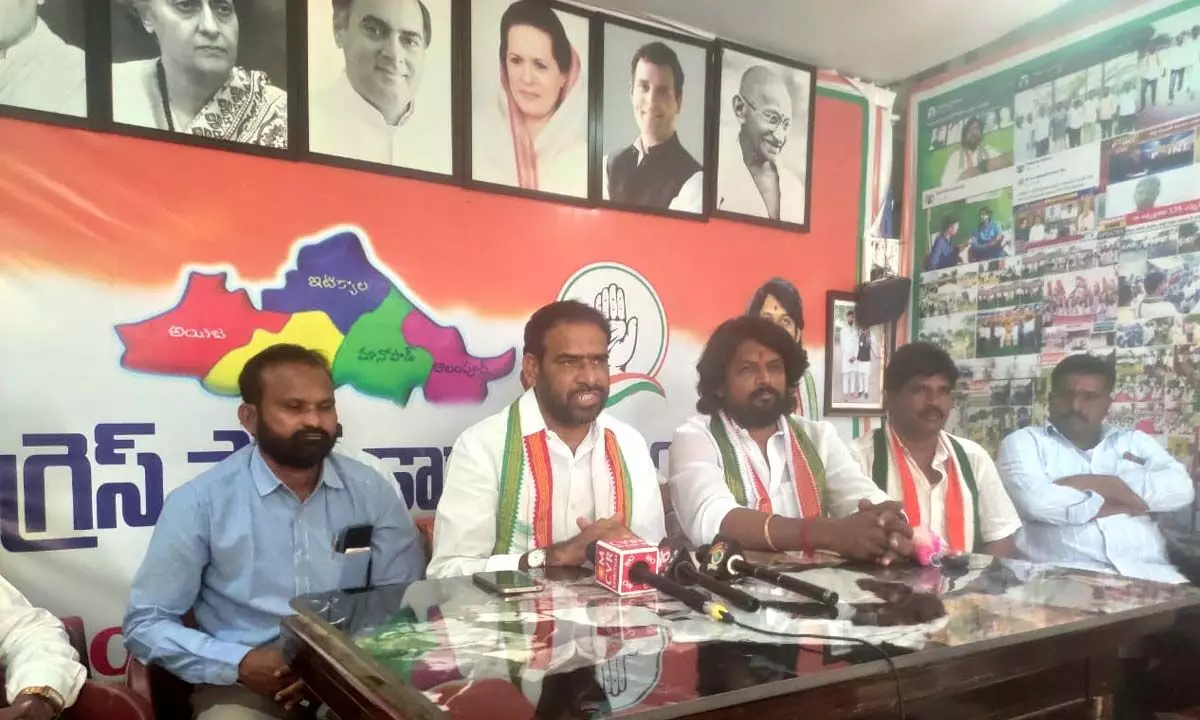 Gali Harsha Vardhan Reddy, TP CC official correspondent, accuses BJP of severe mistreatment towards Nadigadda