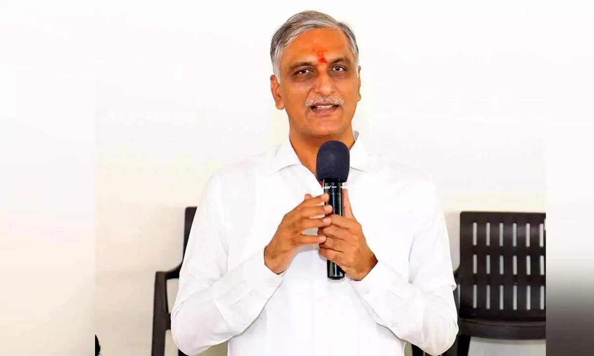 Harish Rao pens letter to CM Revanth regarding TET fee increase