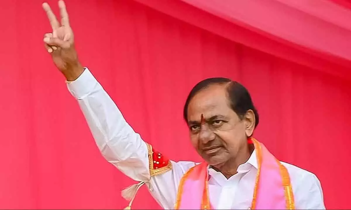 KCR blames Cong for plunging state into darkness in 120 days