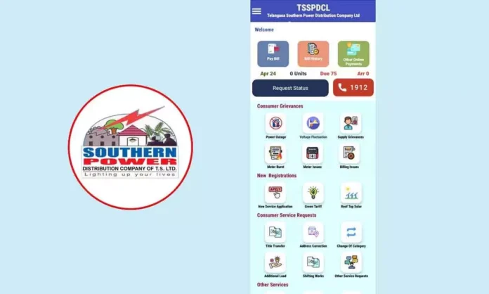 Newly Modified App Released by TSSPPPDCL