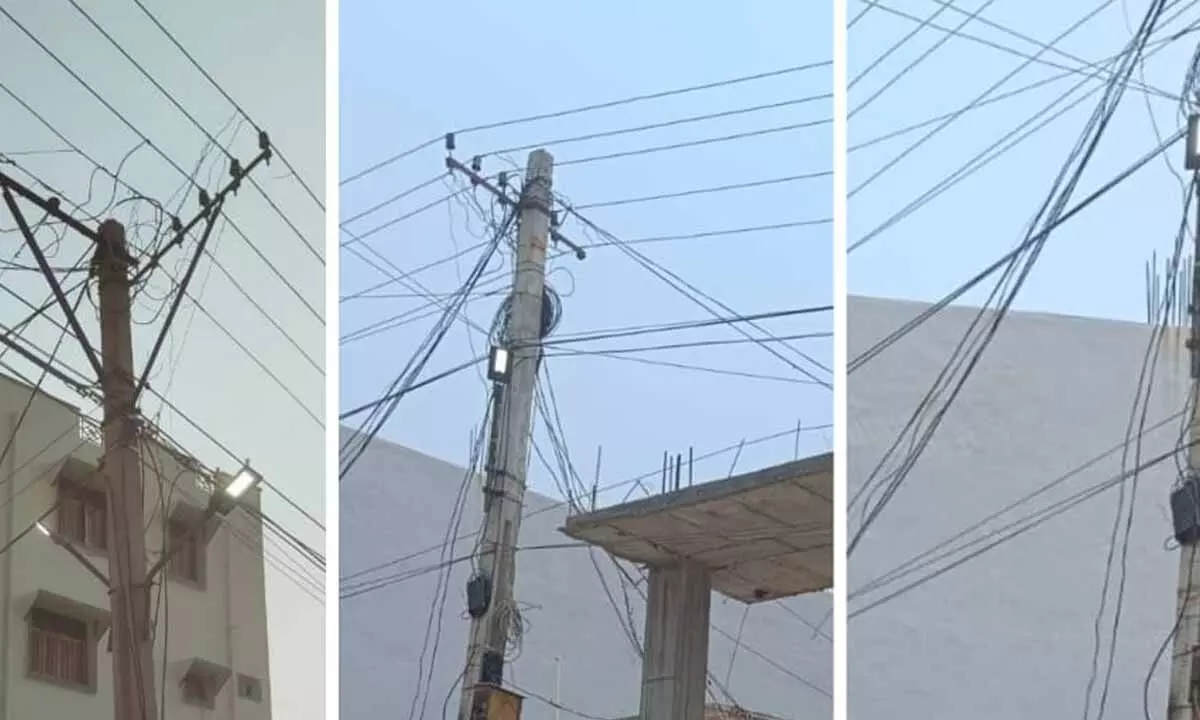 Residents in Nagarkurnool claim street lights are left on during daytime due to staff negligence.