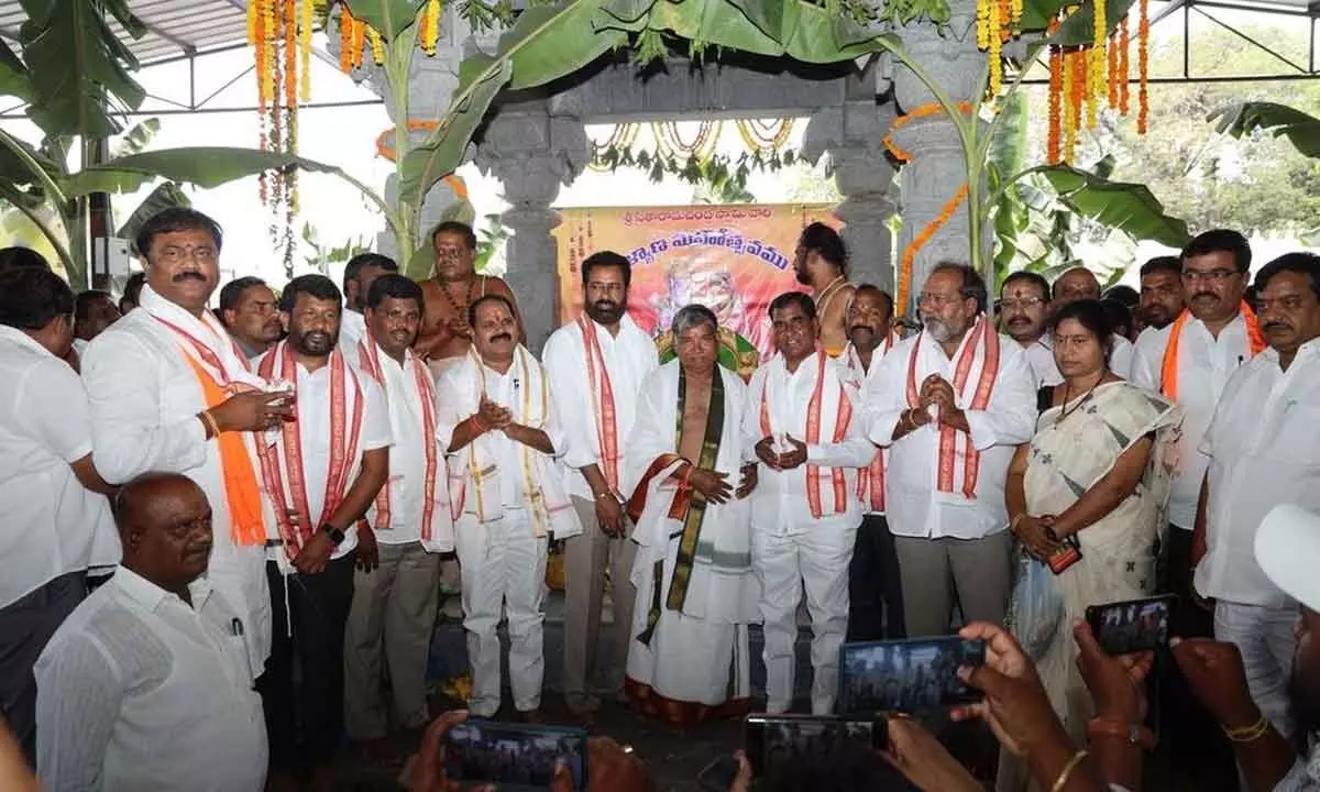 Sri Venkateswara Swamy Temple hosts festivities for Sri Rama Kalyanam