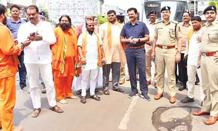 Top police official in Hyderabad urges for peaceful Hanuman Jayanthi procession