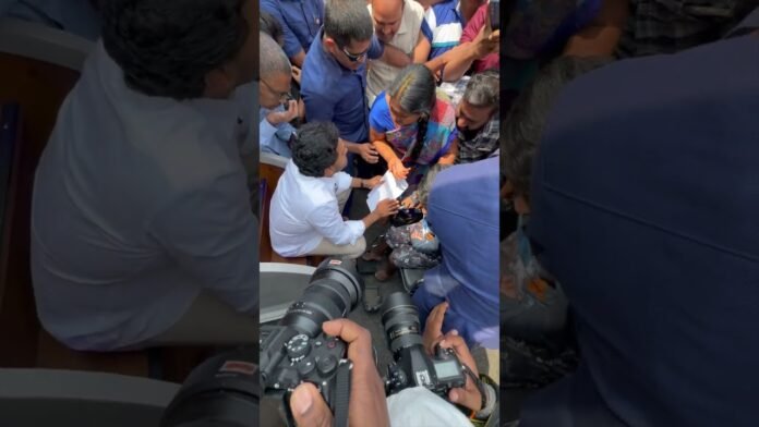 YS Jagan halts convoy to assist bedridden boy in Nellore