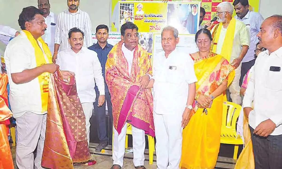 Candidate from BRS party in Khammam seeks support from TDP