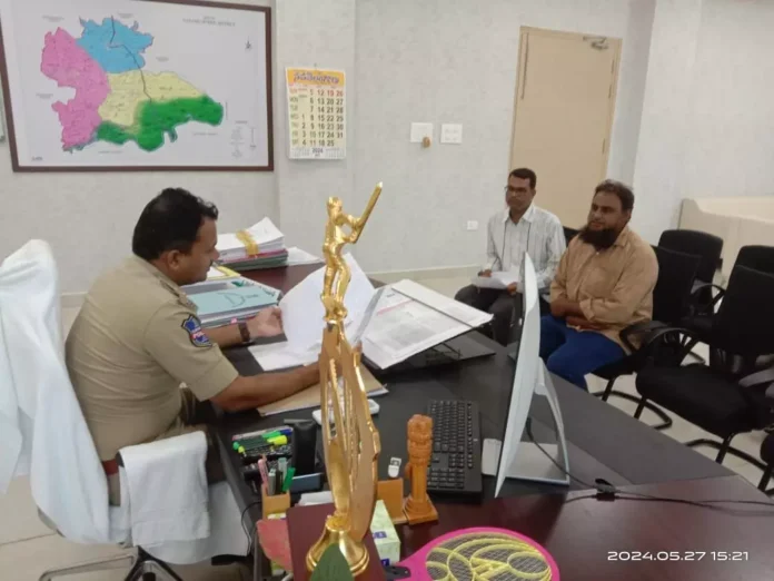District SP Gaikwad Vaibhav Raghunath oversees complaints at Police Grievance Cell
