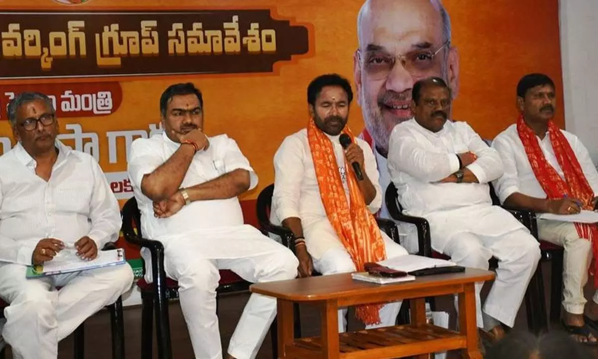 Kishan Reddy challenges Revanth to a public debate