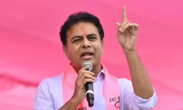 KTR asks Revanth if he will wear a saree now