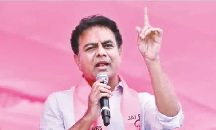 KTR says Congress policies are making farmers cry