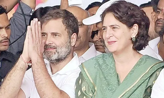 Rahul and Priyanka to boost Congress campaign in State on May 9th and 10th