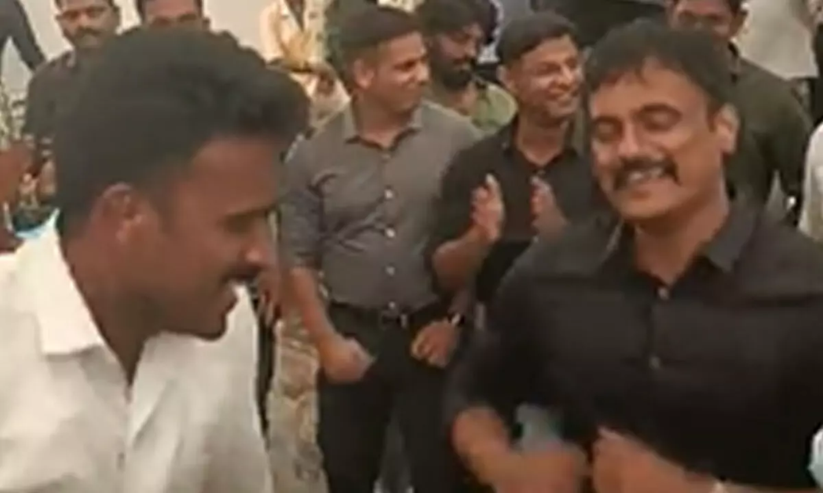 Telangana SP's Dance Moves Gain Internet Fame, Police Officers Enjoy Post-Election Celebration