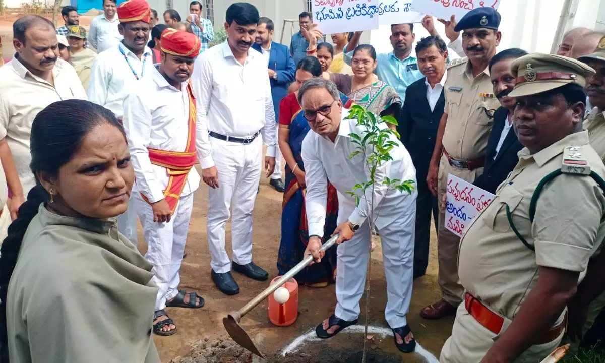 Bhadradri Kothagudem District Chief Justice Patil Vasanth Takes Measures to Safeguard the Environment